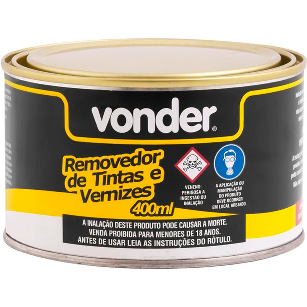 Removedor de Tinta e Verniz 400g Pastoso Vonder