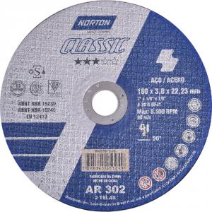 Disco Classic AR302 07 x 2T x 7/8 polegadas Norton