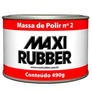 Massa de Polir nº2 Branca 490gr Maxi rubber
