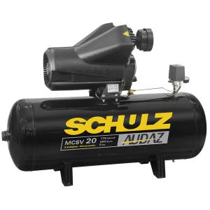 Compressor de Ar Audaz Mcsv 20/200l 175psi 5c Trifásico Schulz
