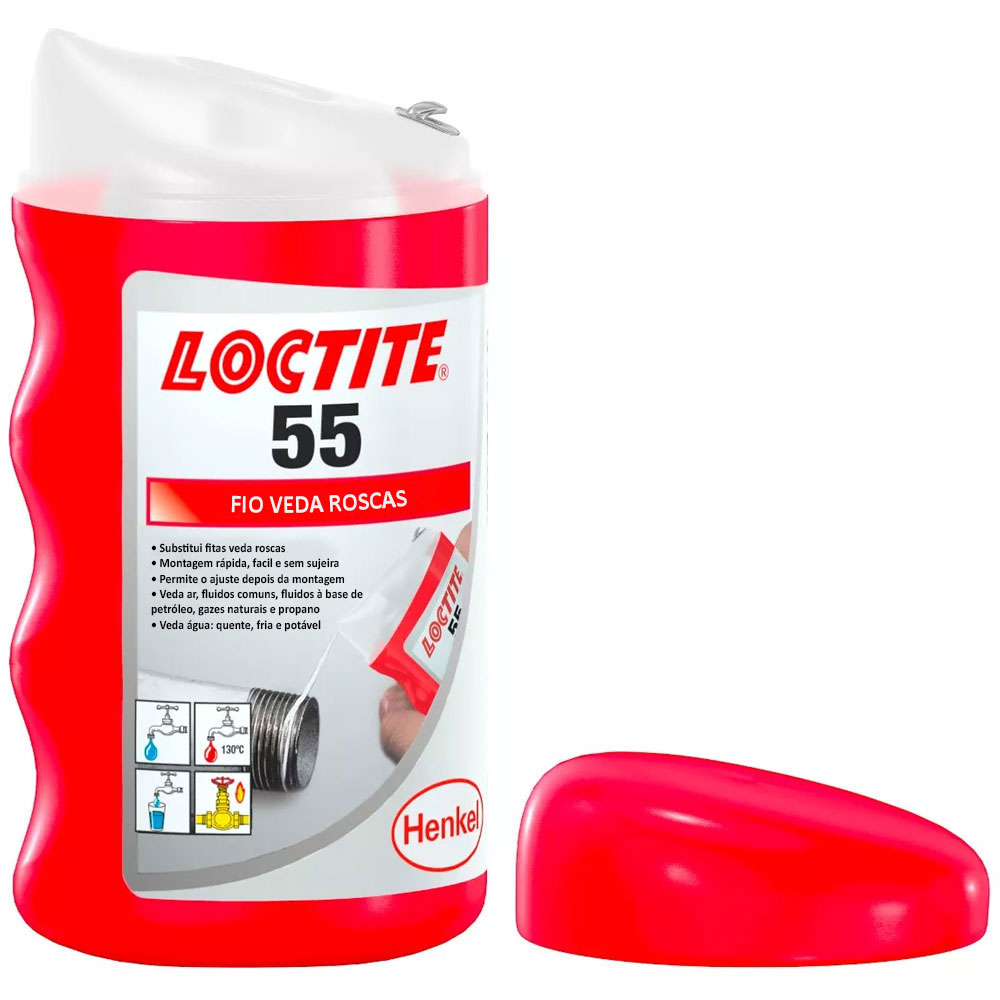 Veda Rosca Loctite 55 Fio Com 160 metros