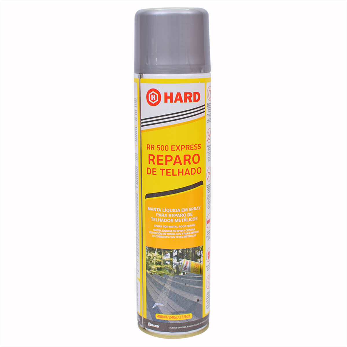 Reparador de Telhado Rr500 Express 6886 400ml Cinza Hard