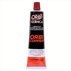 Selante Neutro Vermelho Para Motor Orbicopper 70gr Orbi Química