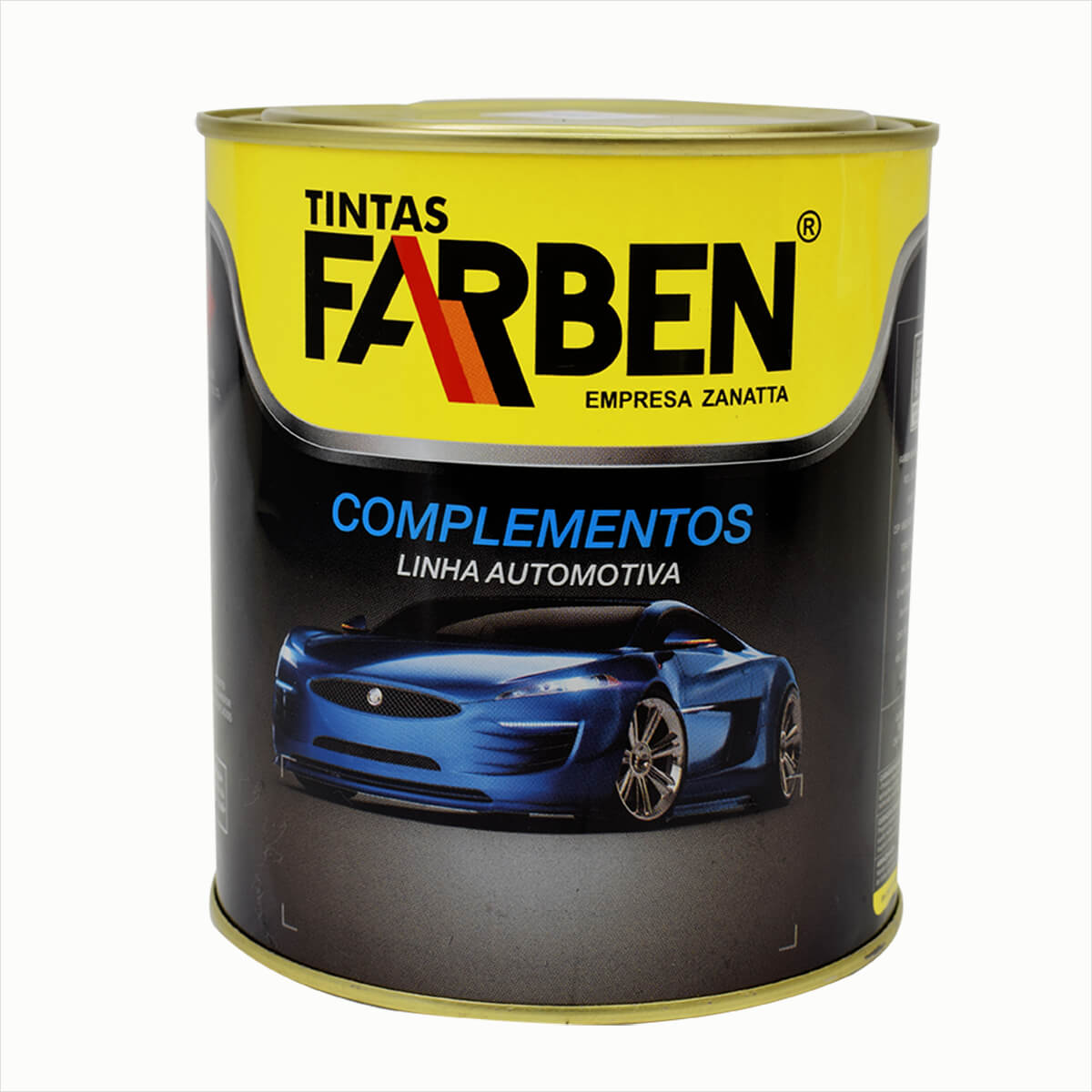 Massa Rápida Automotiva Cinza 900ml Farben