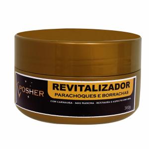 Revitalizador para Plástico e Borracha com Carnaúba 300gr Posher