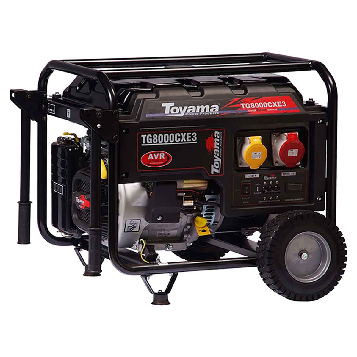 Gerador a Gasolina 7kva 110/220 4 Tempo Tg8000cxe Toyama