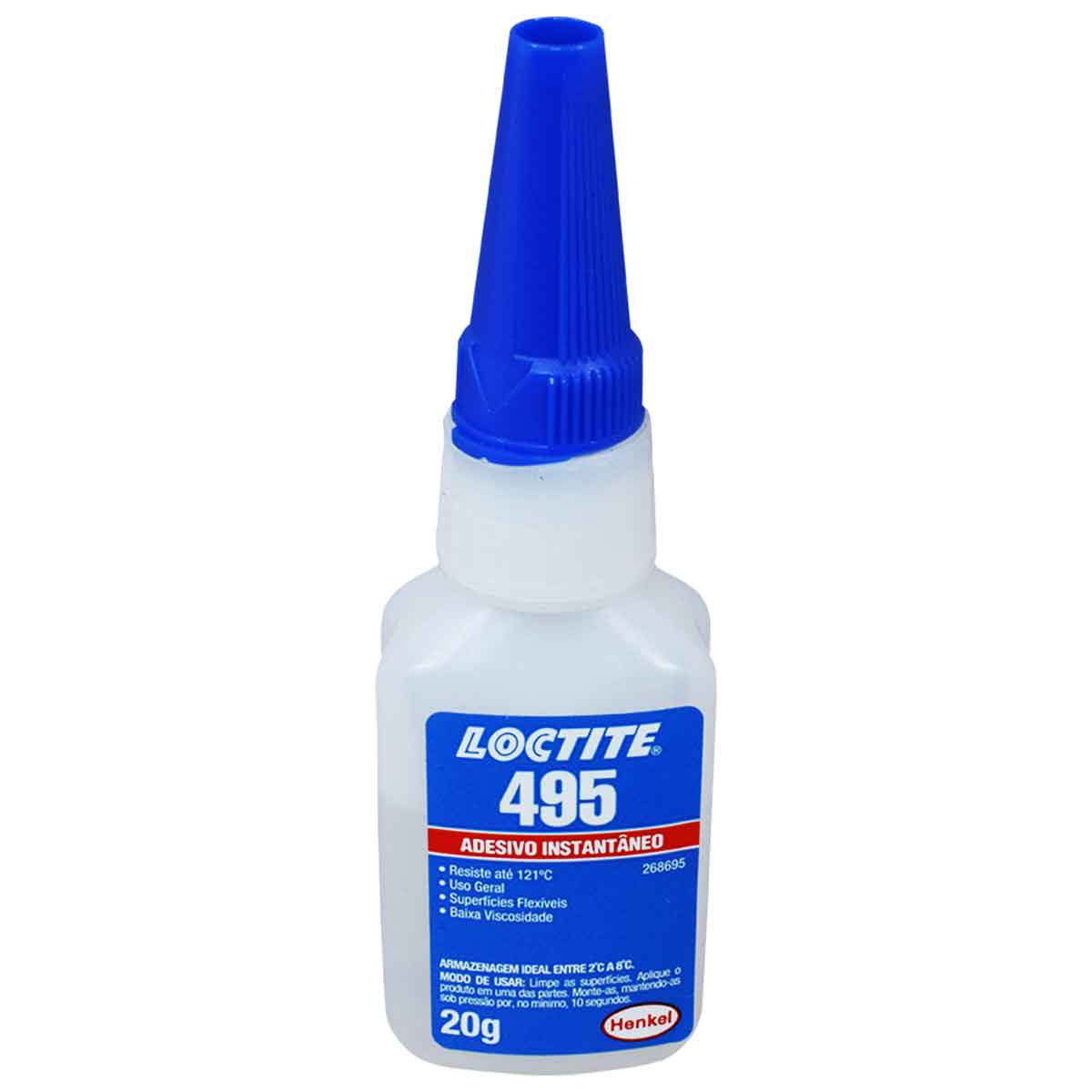 Adesivo Instantâneo 495 20g Loctite 