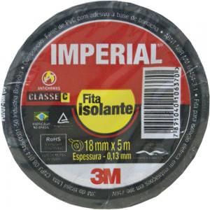 Fita Isolante Imperial 18x5m - 3M