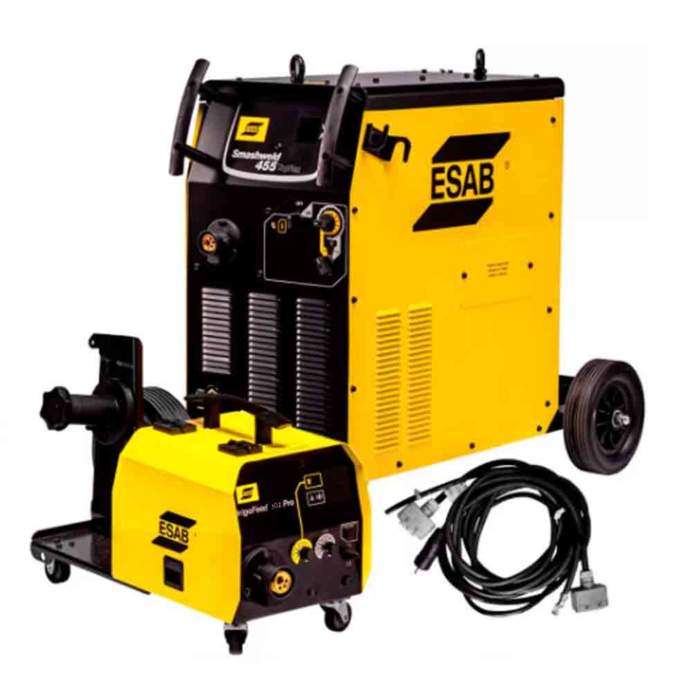 MIG Smashweld 455 AMP Cabeçote Externo Origof 302 ESAB