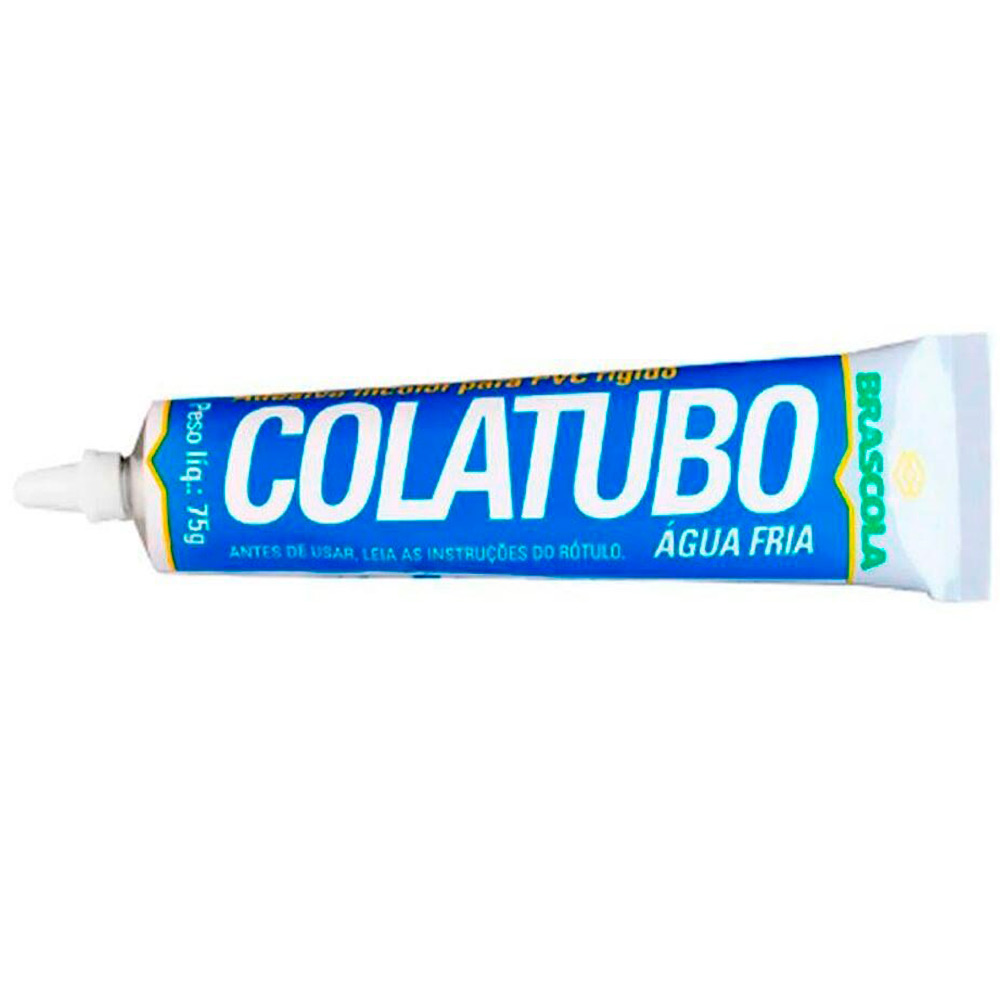 Cola para tubo PVC 75gr Brascola