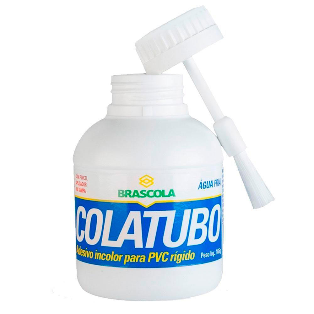 Cola para tubo PVC 175gr Brascola