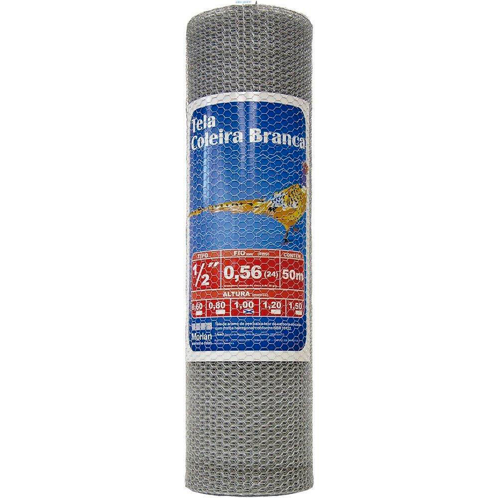 68012 Tela Viveiro Galvanizado 24BWG 1/2 1x50m Morlan