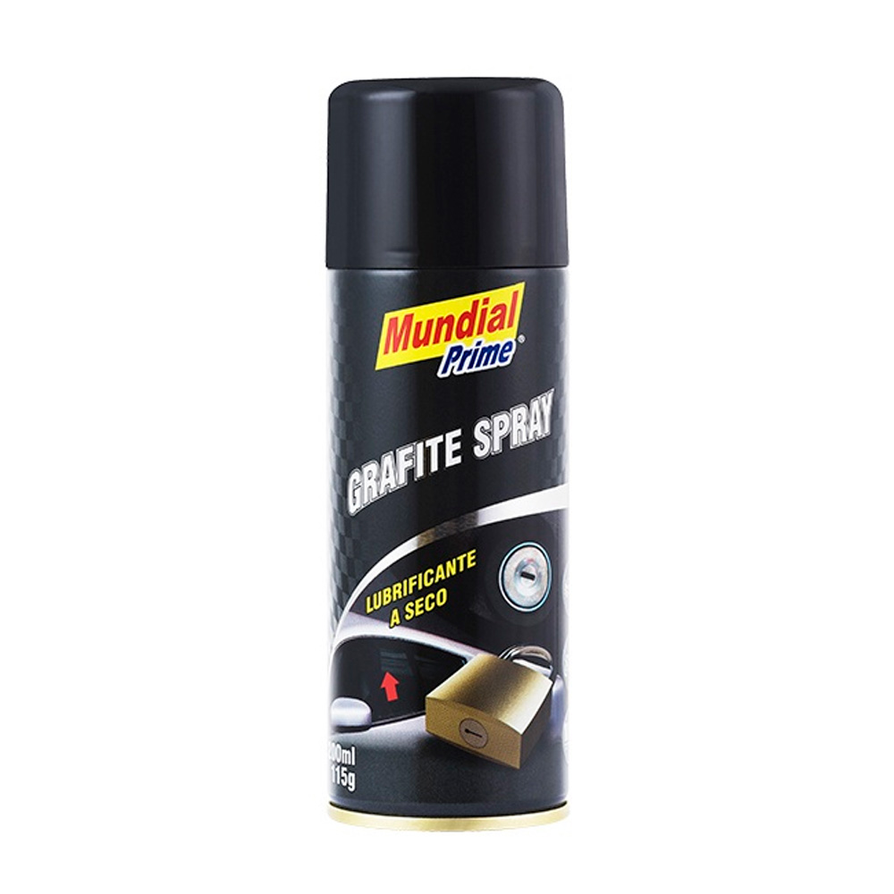 Grafite Spray 115gr 200Ml Mundial Prime