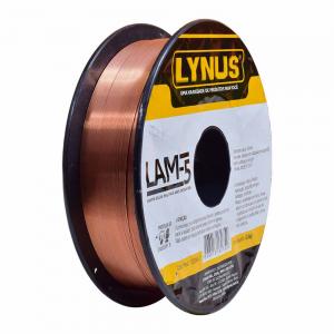 Arame Mig LAM-5 0,8mm Carretel 5kg com gás Lynus