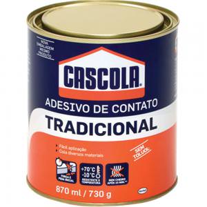 Adesivo de contato Cascola Tradicional sem Toluol 730g - Henkel