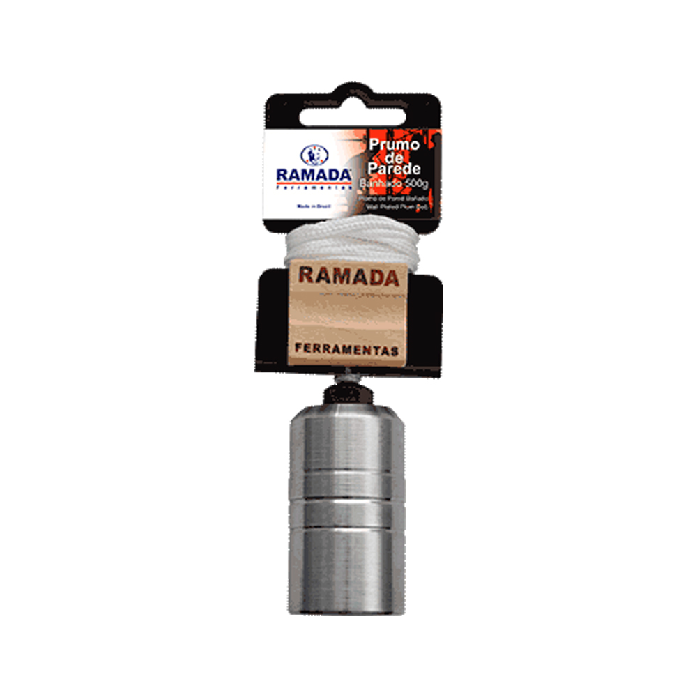 Prumo de Parede Metal n3 500g 1463 Ramada