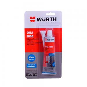 Cola Tudo Incolor 50ml/50g Wurth