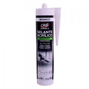 Silicone Selante Base D’Água Branco 400GR Orbi