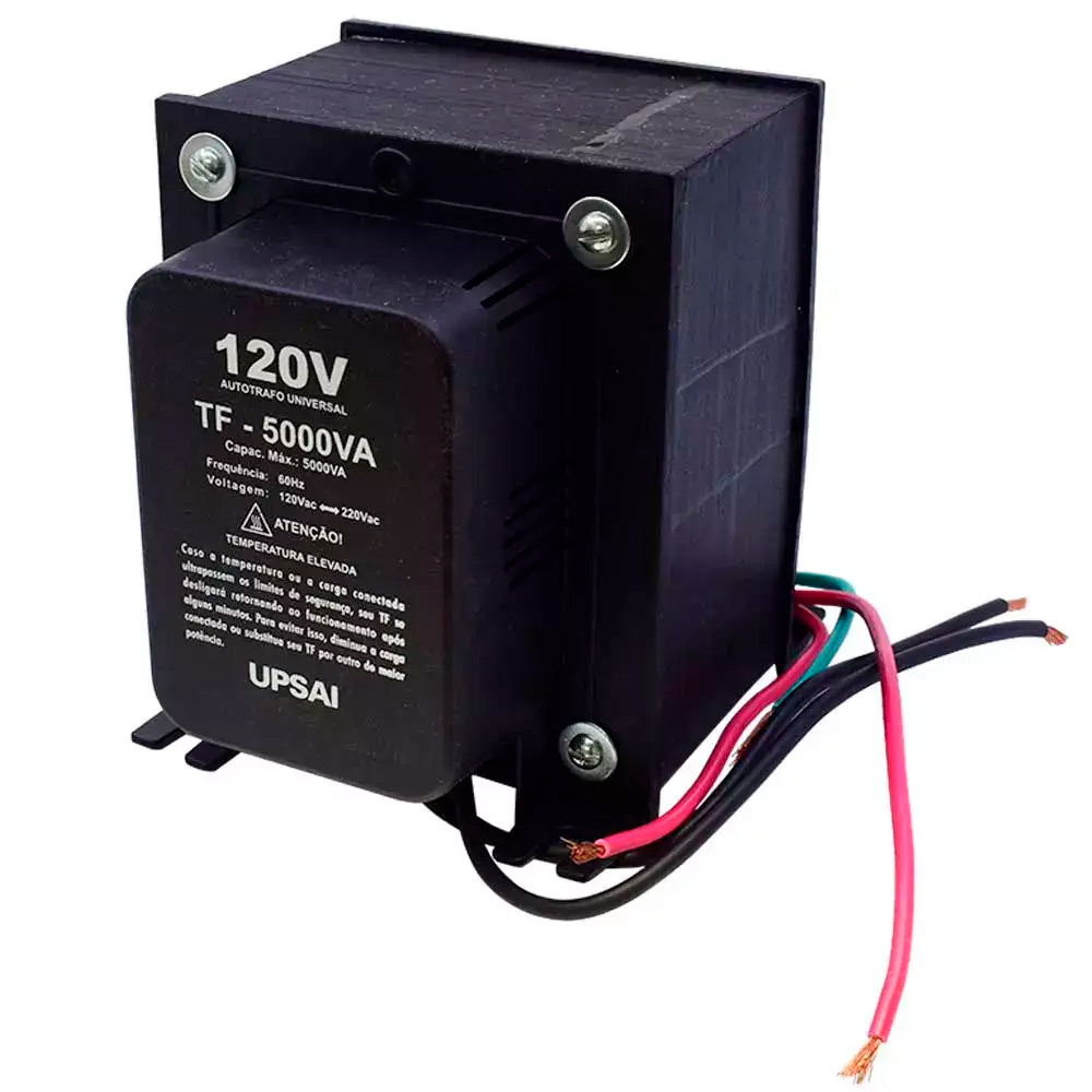 Autotransformador 5000va Bivolt até 3600w Upsai