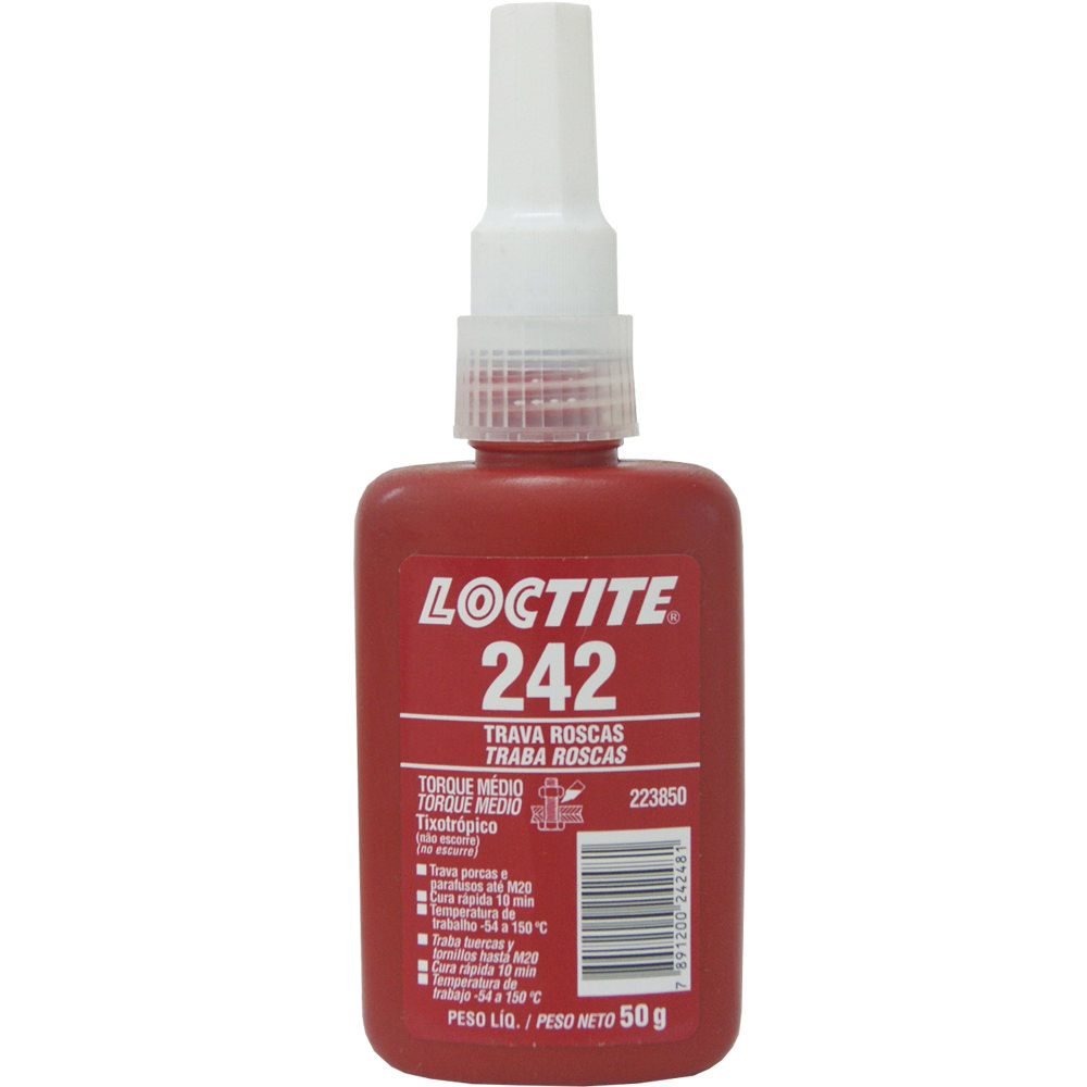 Loctite 242 Trava Prisioneiro torque médio 50g - Henkel