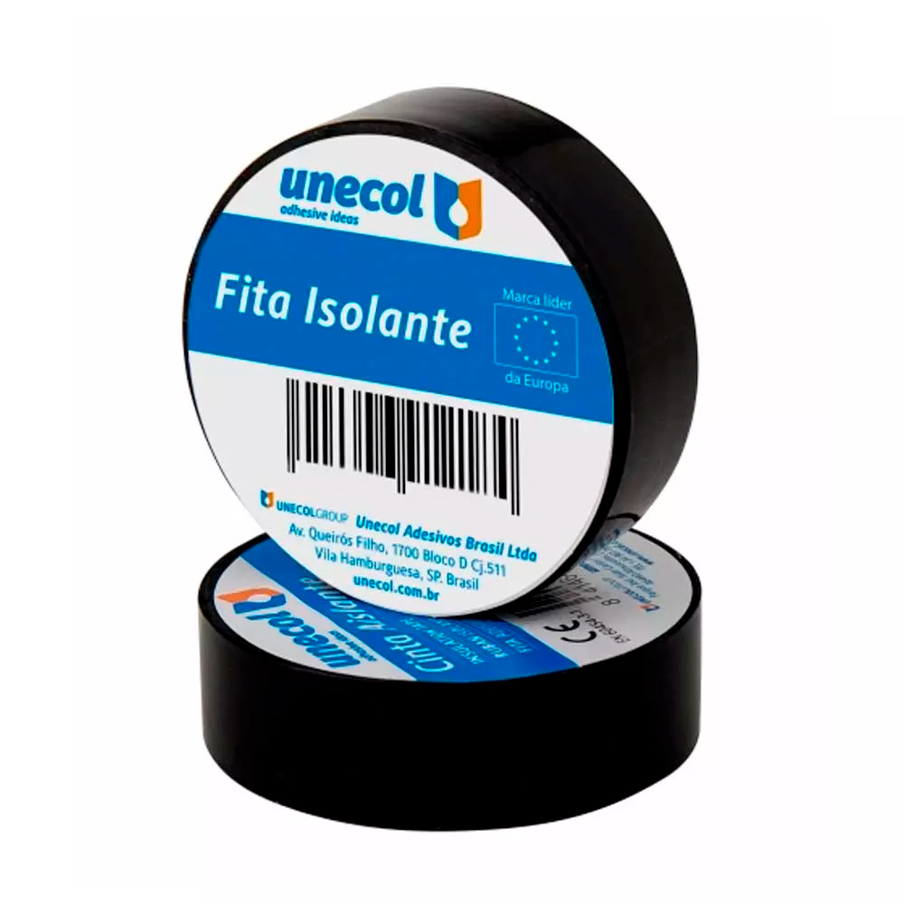 Fita Isolante Anti Chama 19mmx05mt Unecol