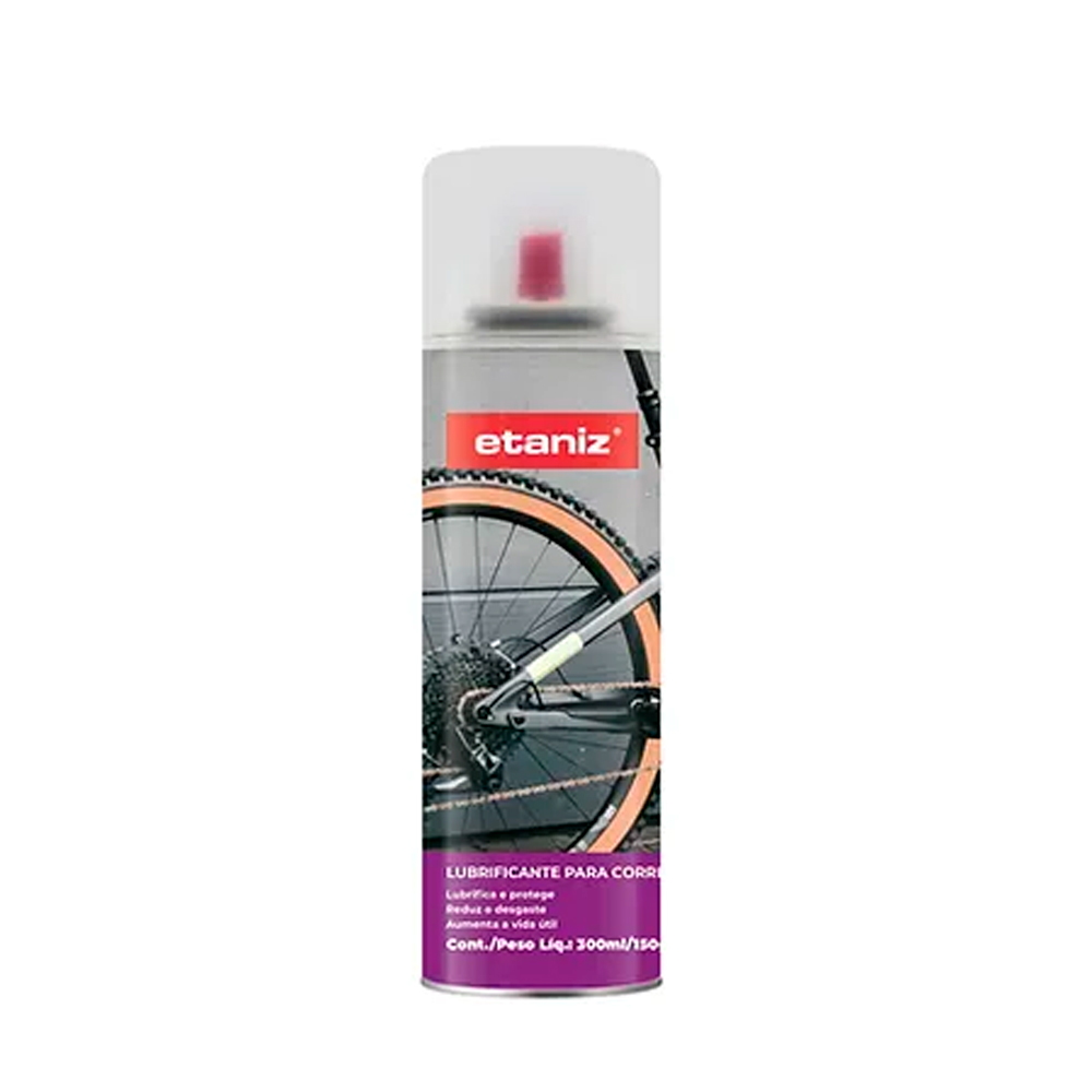 Lubrificante para Corrente Bike Spray 150g 300ml Etaniz