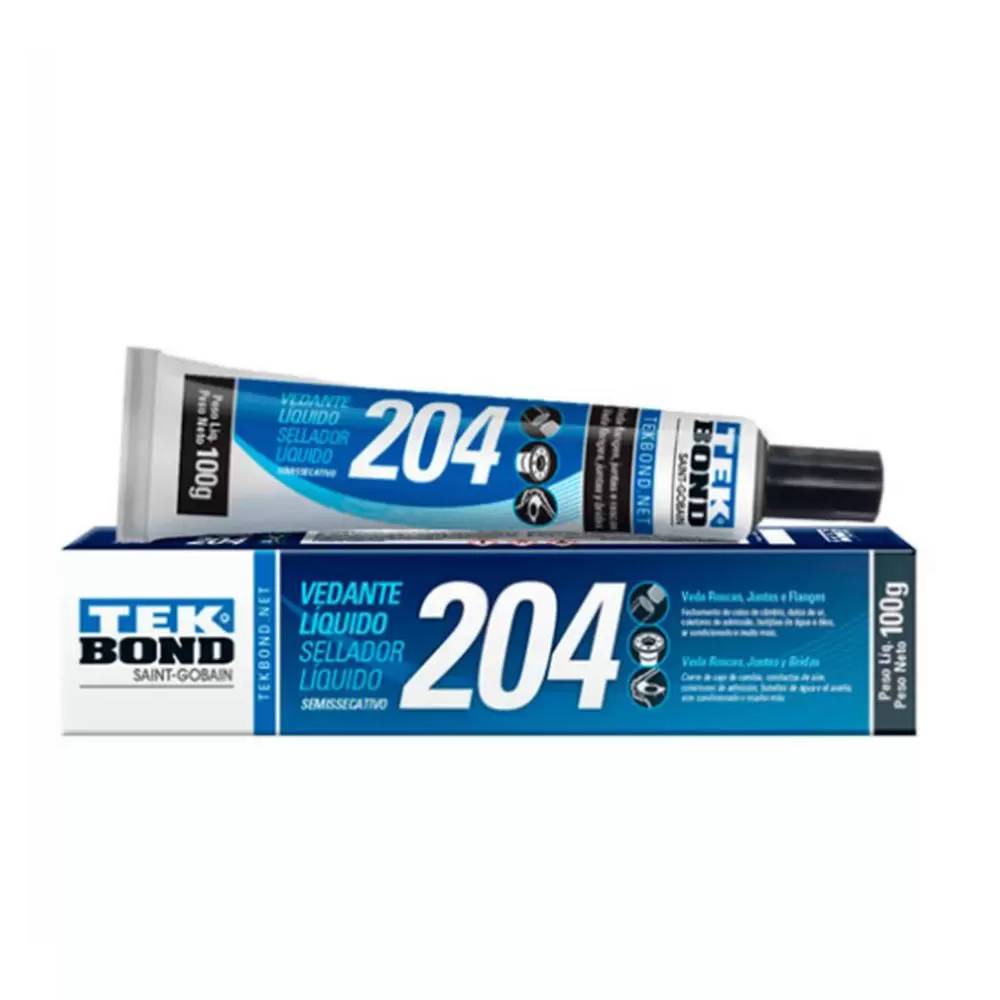 Adesivo Semissecativo 204 Vedante Liquido 100G Tekbond