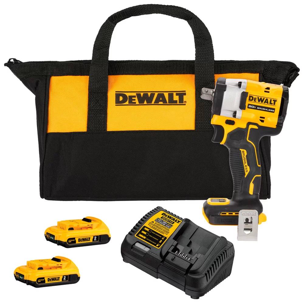 Chave Impacto DCF922-D2 20V 1/2 Pol. 2 Bateria Dewalt