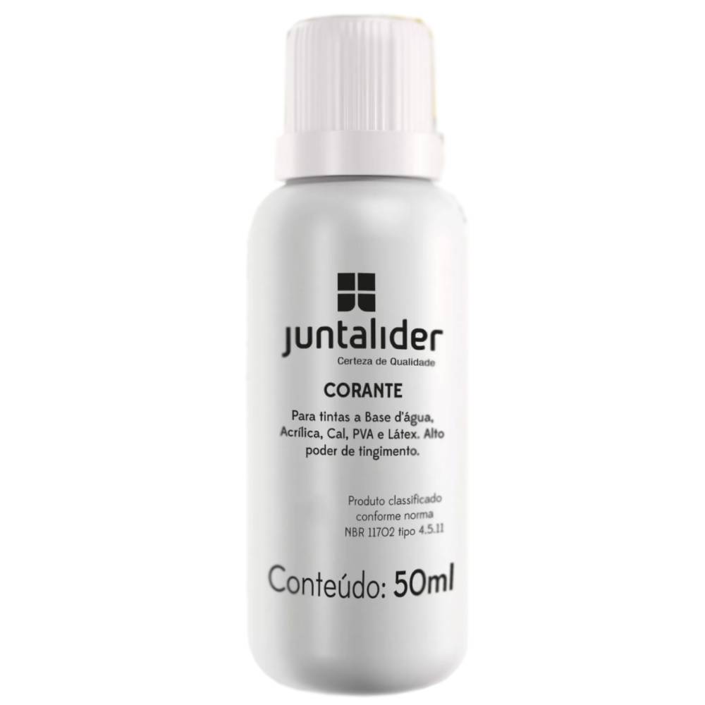 Corante Líquido 50ML Branco com 12 unidades Juntalider