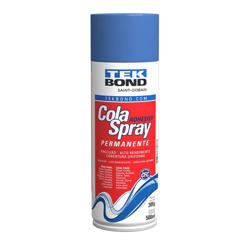 Cola Spray Permanente 305G 500Ml Tekbond