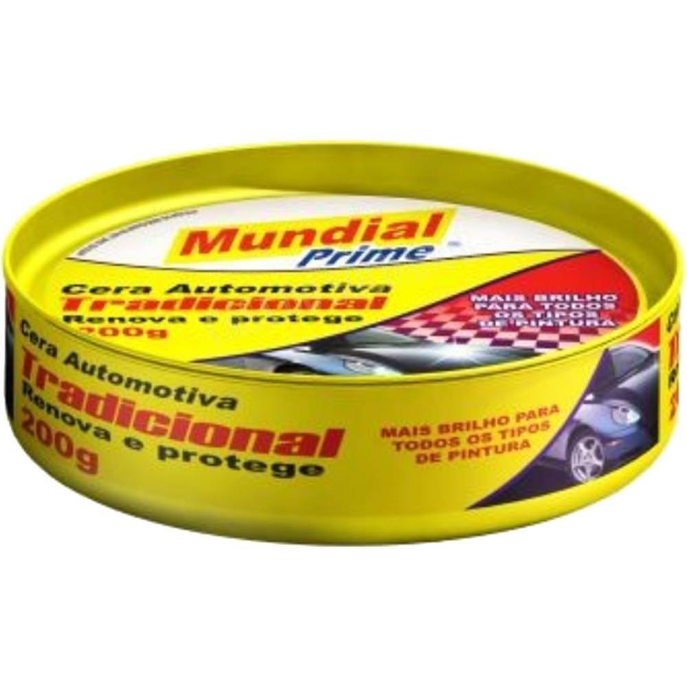 Cera para Polir Mundial Prime 200g - Mundial